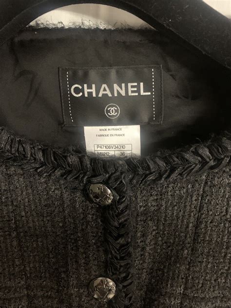 chanel black jacket ebay|Chanel jacket worth 15 000.